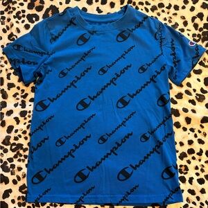 Champion Kids' Blue Graphic Tee